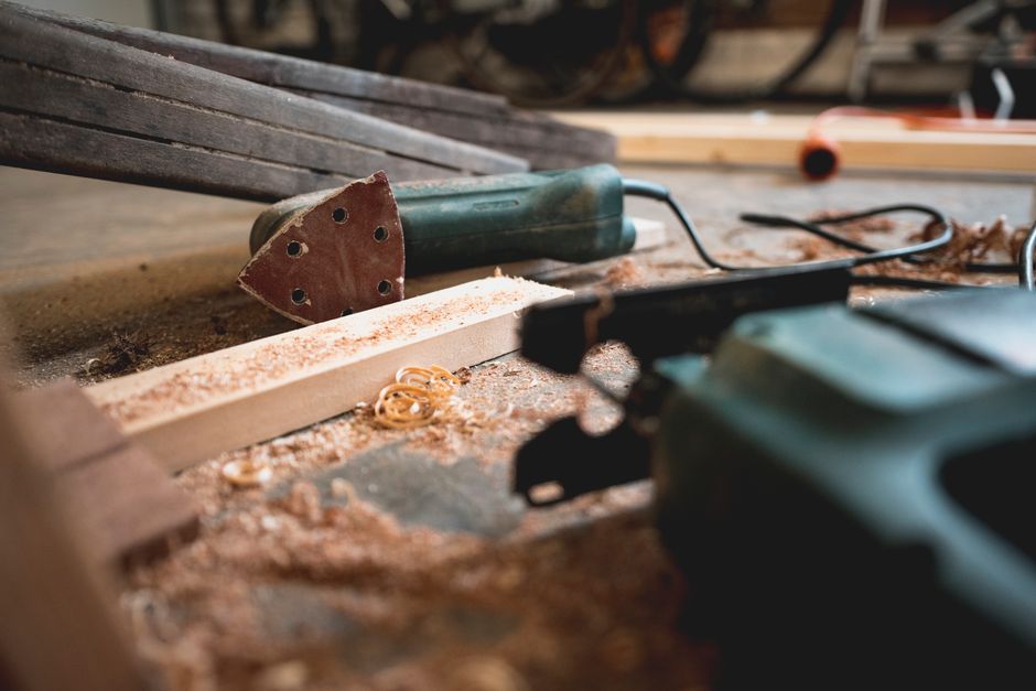 Crafting a custom dining table in the workshop